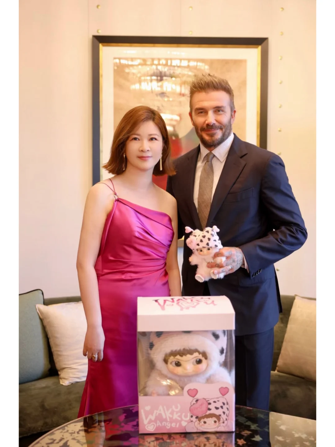 WAKUKU Angel with Duhua & Beckham