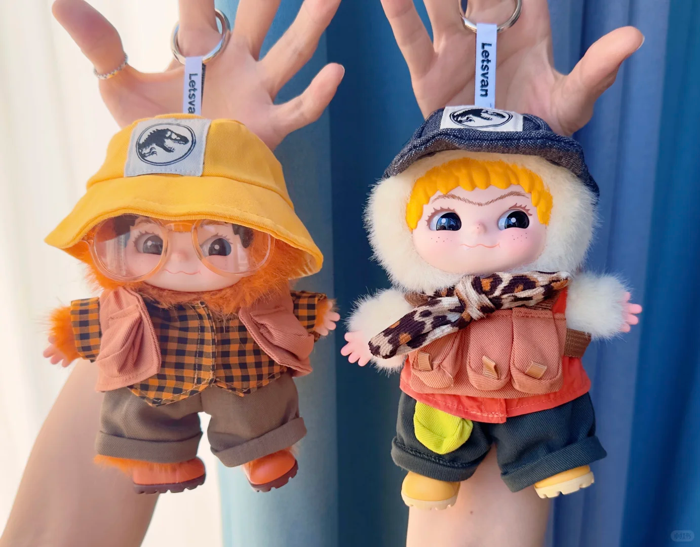 WAKUKU Jurassic World Dr.Henry Loomis & WAKUKU Zora Bennett